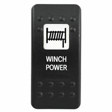 OTRATTW Carling Technologies Contura II Rocker only, WINCH POWER, WHITE LENS