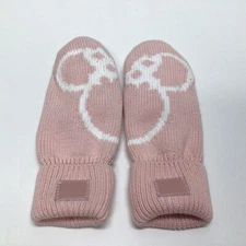 Minnie Mouse Pink Knit Love Your Melon Mittens One Size
