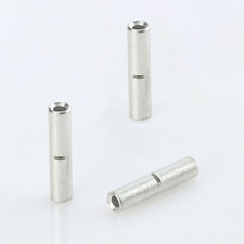 SVAAR 22-16 Gauge Non-Insulated Butt Connectors 100 PCS 22-16 AWG Butt Splice Co