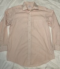 Brooks Brothers Button Down Orange 16 4/5 Cotton Long Sleeve