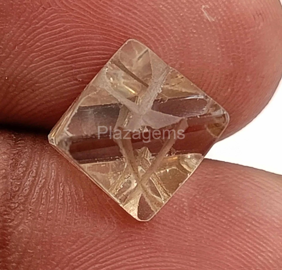 7.05 CT F-COLOR FL-CLARITY DIAMOND COLORLESS CERTIFIED RAW LOOSE GEMSTONE 4OUI - Image 2 of 4