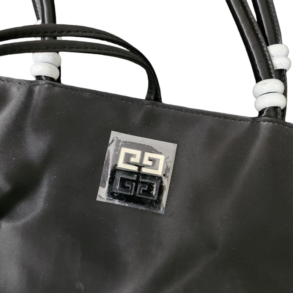 Givenchy Womens Tote Bag Black 100% PVC Parfums Travel Shoulder Bag - Image 4 of 4