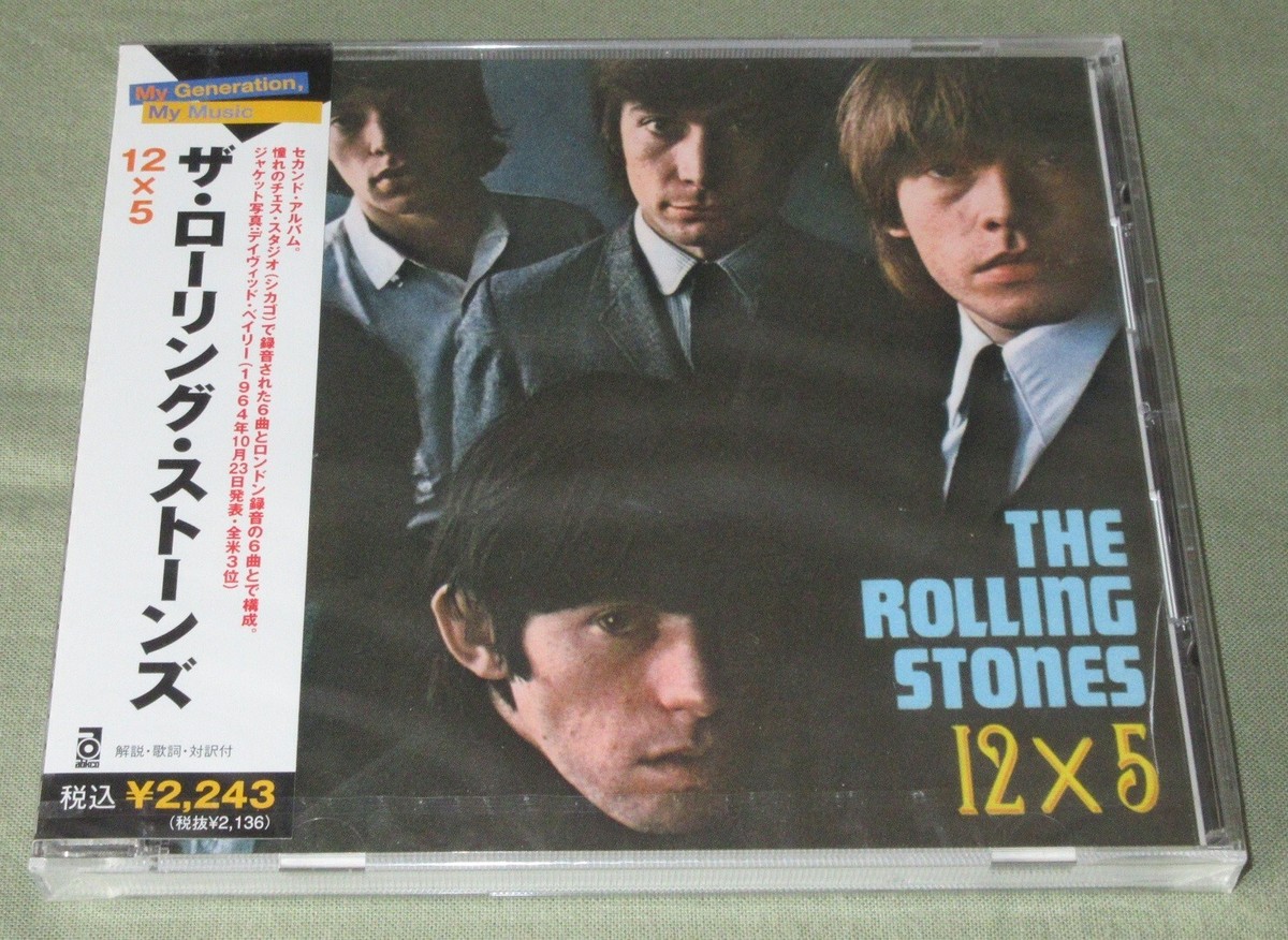 Rolling Stones 非売品プロモCD SEALED! The ROLLING STONES Japan PROMO CD 12 x 5 MORE LISTED $0