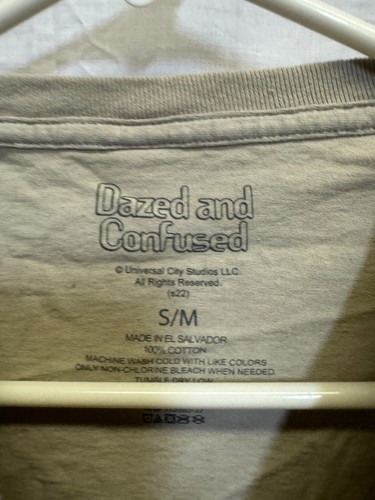Dazed And Confused T-Shirt Boys S/M Gray Cotton Tie-Dye Graphic Print Crew Neck - Picture 10 of 10