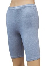 Pantalones Cortos CHEX Algodón Lycra Damas Unisex Ciclismo Ejercicio Fitness Correr Correr Gris