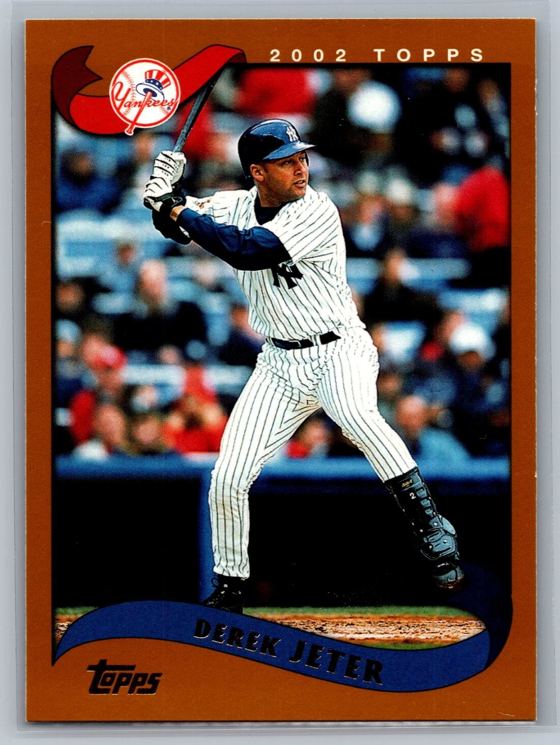 2002 Topps #75 Derek Jeter New York Yankees