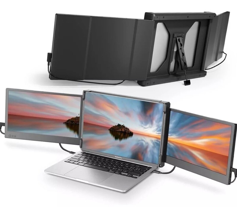 Teamgee Portable Monitor for Laptop 12" Full HD ISP Display