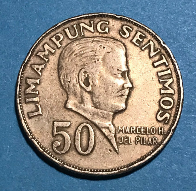 1972 50 Sentimos Philippine World Coin Circulated | eBay