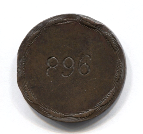 1796 GB Halfpenny Penny Conder - Warwickshire - Union Mill DH 37 - Rare - CT 662 - Picture 4 of 10