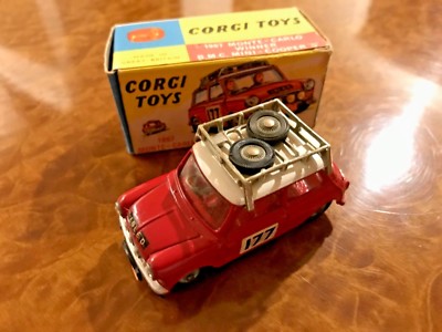 Corgi Toys Bmc Mini Cooper Monte Carlo 339 No Dinky No Solido No Norev No Tekno