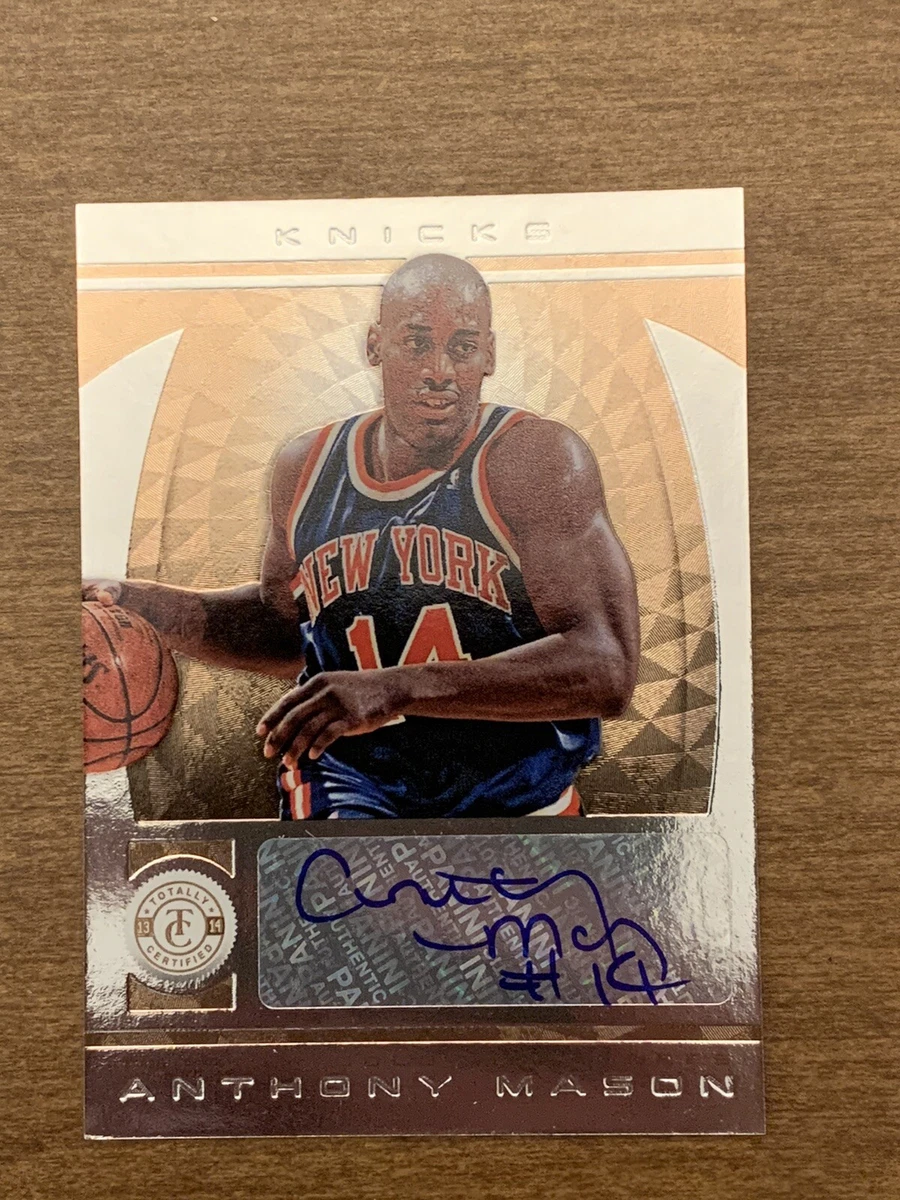 Anthony Mason NBA Original Autographed Items for sale | eBay