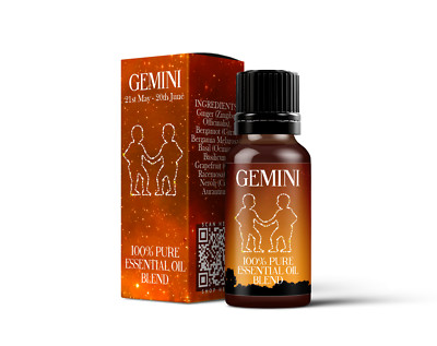 Mystix London | Zwillinge - Sternzeichen Astrologie ätherische Ölmischung - 10ml
