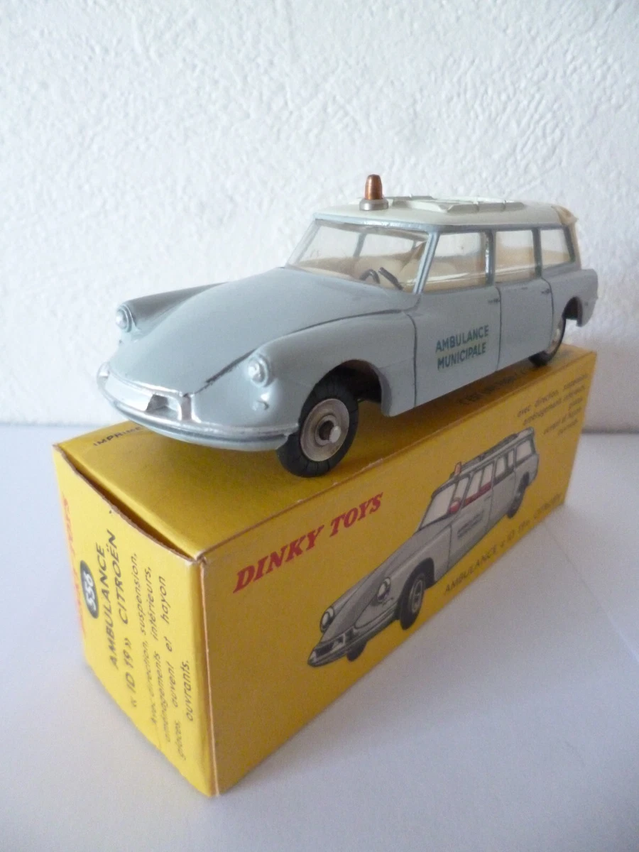 AUTHENTIQUE CITROEN DS ID 19 BREAK dinky toys REF 539 en boite fabrication 1962 EUR 189,00 - FR