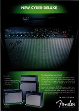 2003 • FENDER Cyber Twin 4125 print ad • 2000s Guitar ADV-62