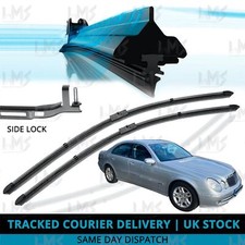 For Mercedes CLS 2004-2010 Front Windscreen 26" 26" Flat Aero Wiper Blades Set
