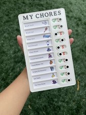 1Pc. My Chore Chart  Kids Check List  Planner  Great Gift Idea