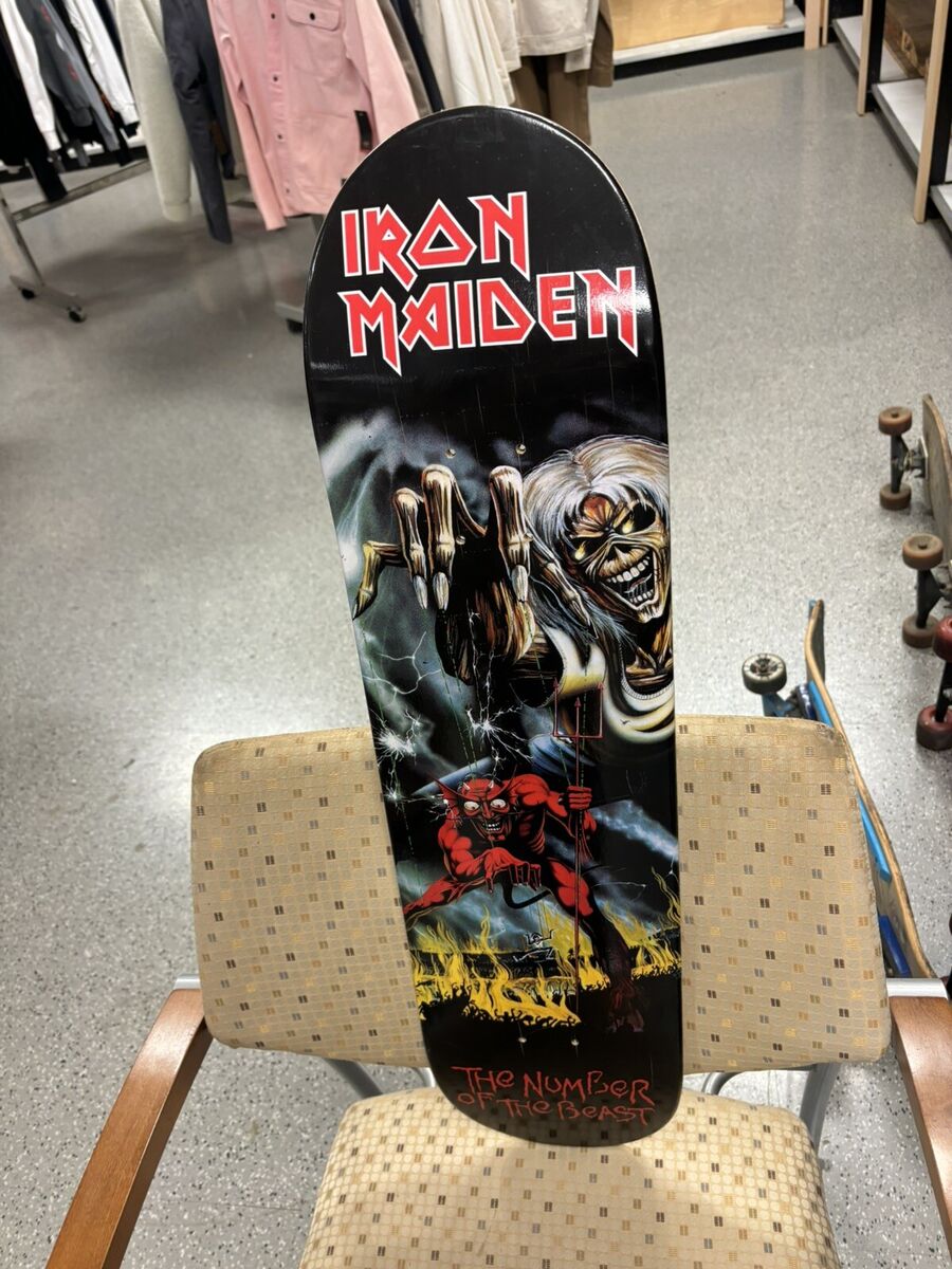 Zero Skateboards X Iron Maiden The Number Of The Beast