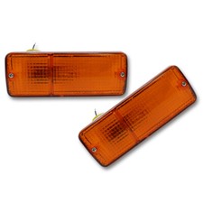 Coppia luci paraurti arancioni per Suzuki Jimny SJ410 SJ413 Caraibi '1980 '1998