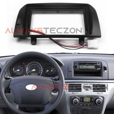 Car Stereo Radio Fascia Dash Frame Trim 2DIN 9inch For Hyundai Sonata 2006-2008