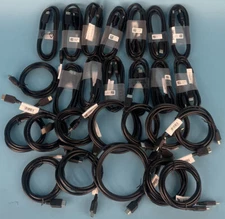 LOT OF 26 HDMI TO HDMI VIDEO CABLES: 6' |010-7578576
