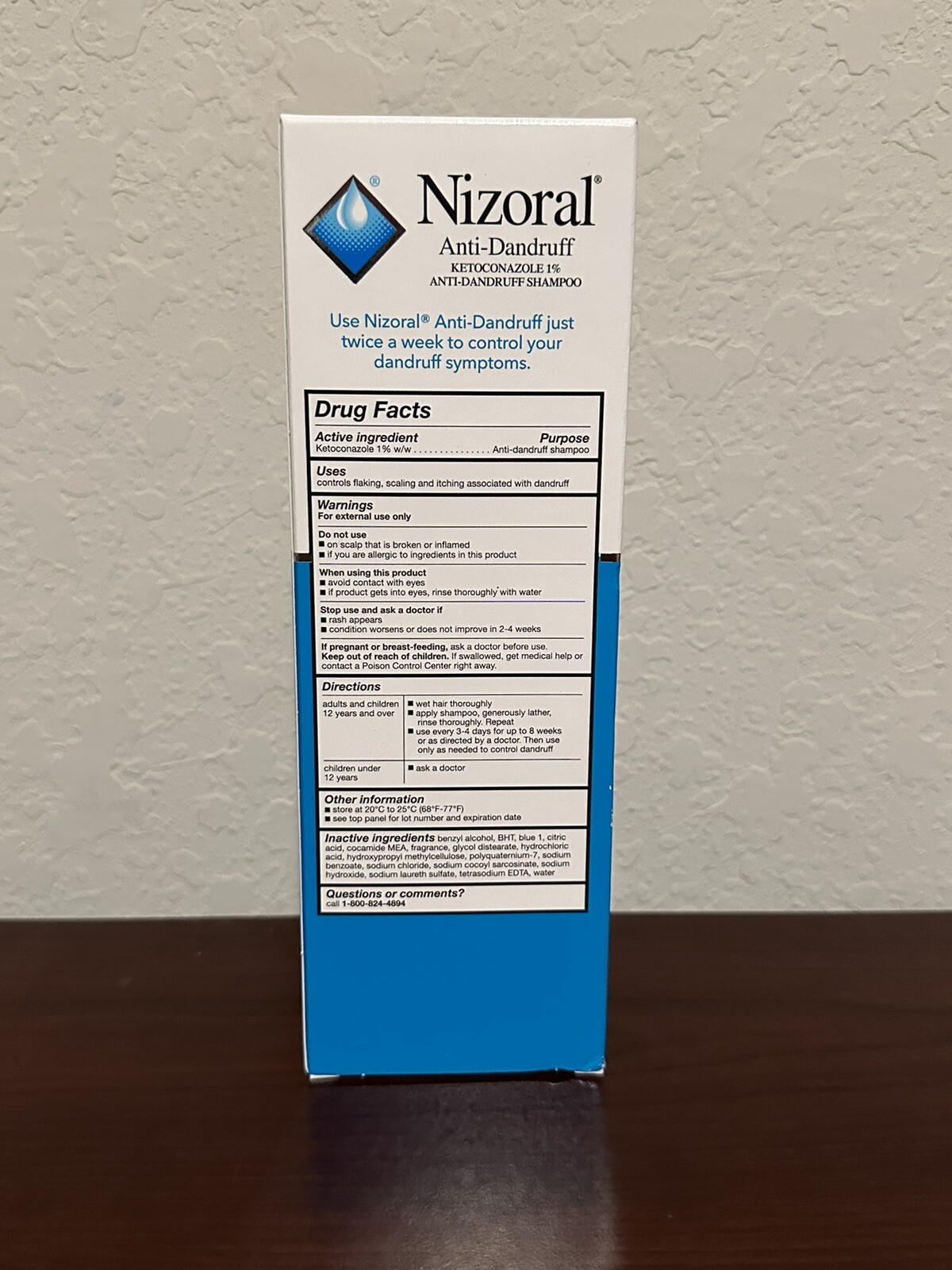 Nizoral Anti-Dandruff Shampoo, Basic, Fresh, 14 Fl. Oz.