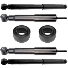 3" Front Leveling Lift Kit + Full shock struts For 1994-2002 Dodge Ram 2500 2WD