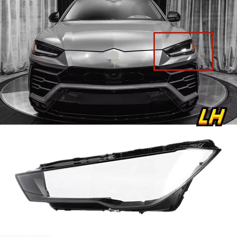 Carcasa de lente transparente para faros y pegamento de sellado conductor izquierdo para Lamborghini Urus 18-2024 Foto 3 de 4