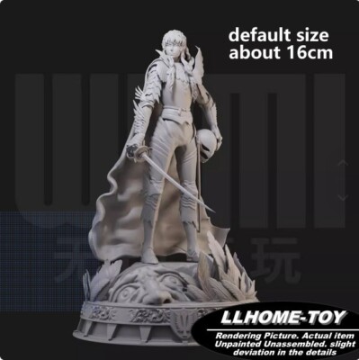 Anime Character Griffith White Eagle Resin 3D Print GK Figure DIY Model