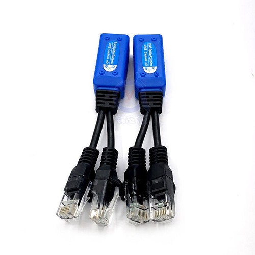 1 Pair RJ45 Splitter Combiner uPOE Cable POE Adapter Passive Power Cable - Picture 5 of 9