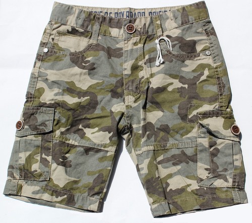 BERMUDA BAMBINO MILITARE CAMOUFLAGE COTONE CON TASCONI TG. 6 - 8 ANNI | eBay