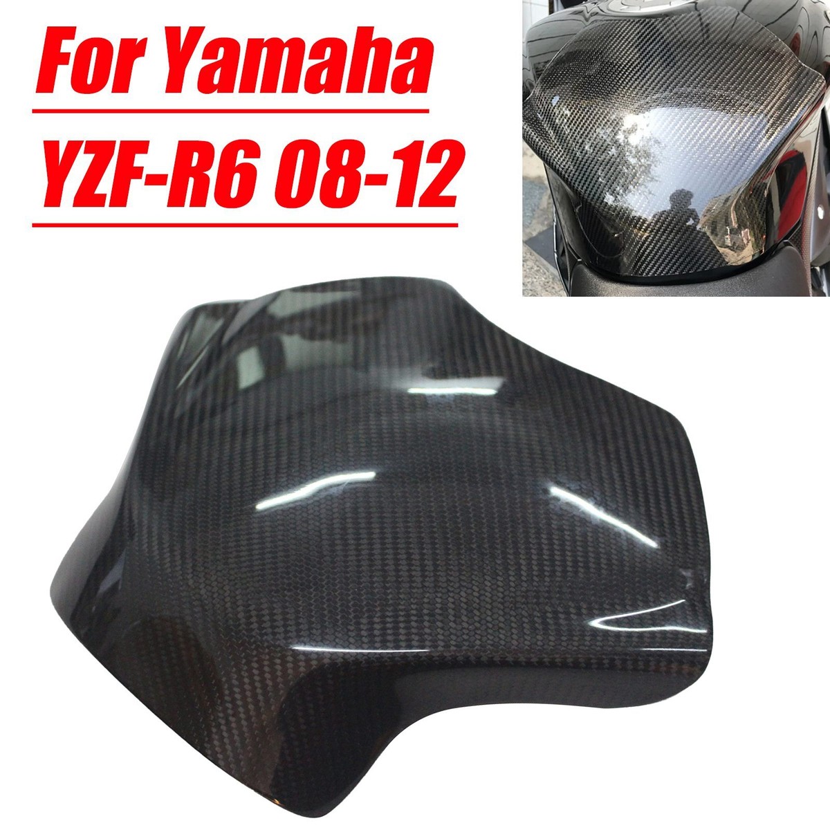 Carbon Fiber Front Fuel Gas Tank Cover Protector fit for Yamaha