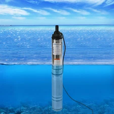 NEW Submersible Pump, Deep Well, 1/2HP, 110V, 16 GPM, 3.5", 157ft, Water Pump