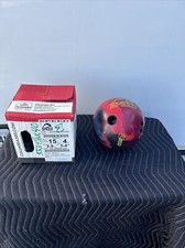 Columbia 300 Speed Bowling Ball 15lb Crimson/black/cherry