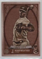 2021 Topps Gypsy Queen Sepia 85/99 Julian Merryweather #291 0uh2