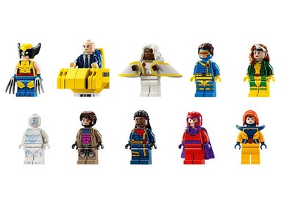 NEW LEGO X-Men Minifigures  X-Mansion 76294 Marvel Gambit Sentinel Jean Cyclops