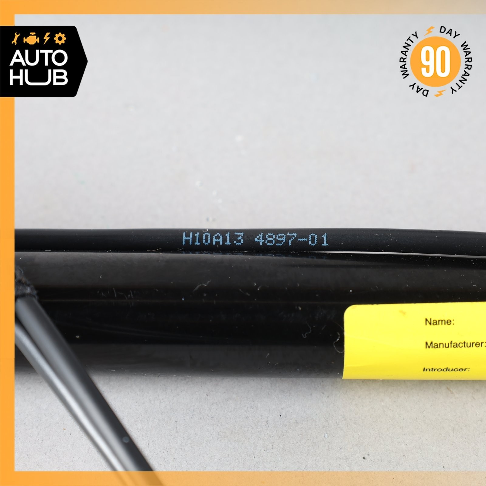 13-18 Aston Martin DB9 Vanquish Front Right Seat Belt Buckle DD33610E54AA OEM