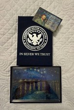 2026 Van Gogh Starry Night American Silver Stackers 5g Silver 2026 Van Gogh Starry Night American Silver Stackers 5g Silver