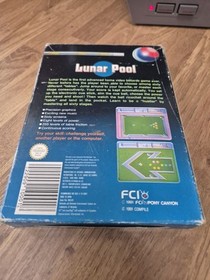 Lunar Pool - Nintendo NES - Boxed And Tested PAL A UKV