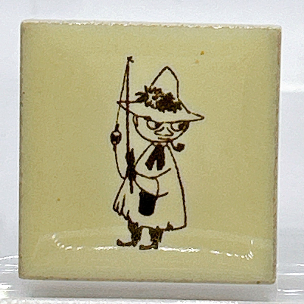 Snufkin Moomin Exhibition Art Square Ceramic Mini Tiles