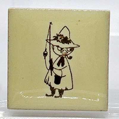 Snufkin Moomin Exhibition Art Square Ceramic Mini Tiles