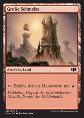 Magic/MTG Große Schmelze C14-299 Common Deutsch Excellent