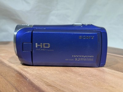Sony HDR-CX240 High Definition Camcorder AS-IS Blue LCD SON | eBay