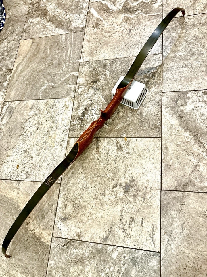 Shakespeare Ocala X17 Recurve Bow 1966 Wonderbow 62" Green 45# Draw Archery VTG - Image 4 of 4