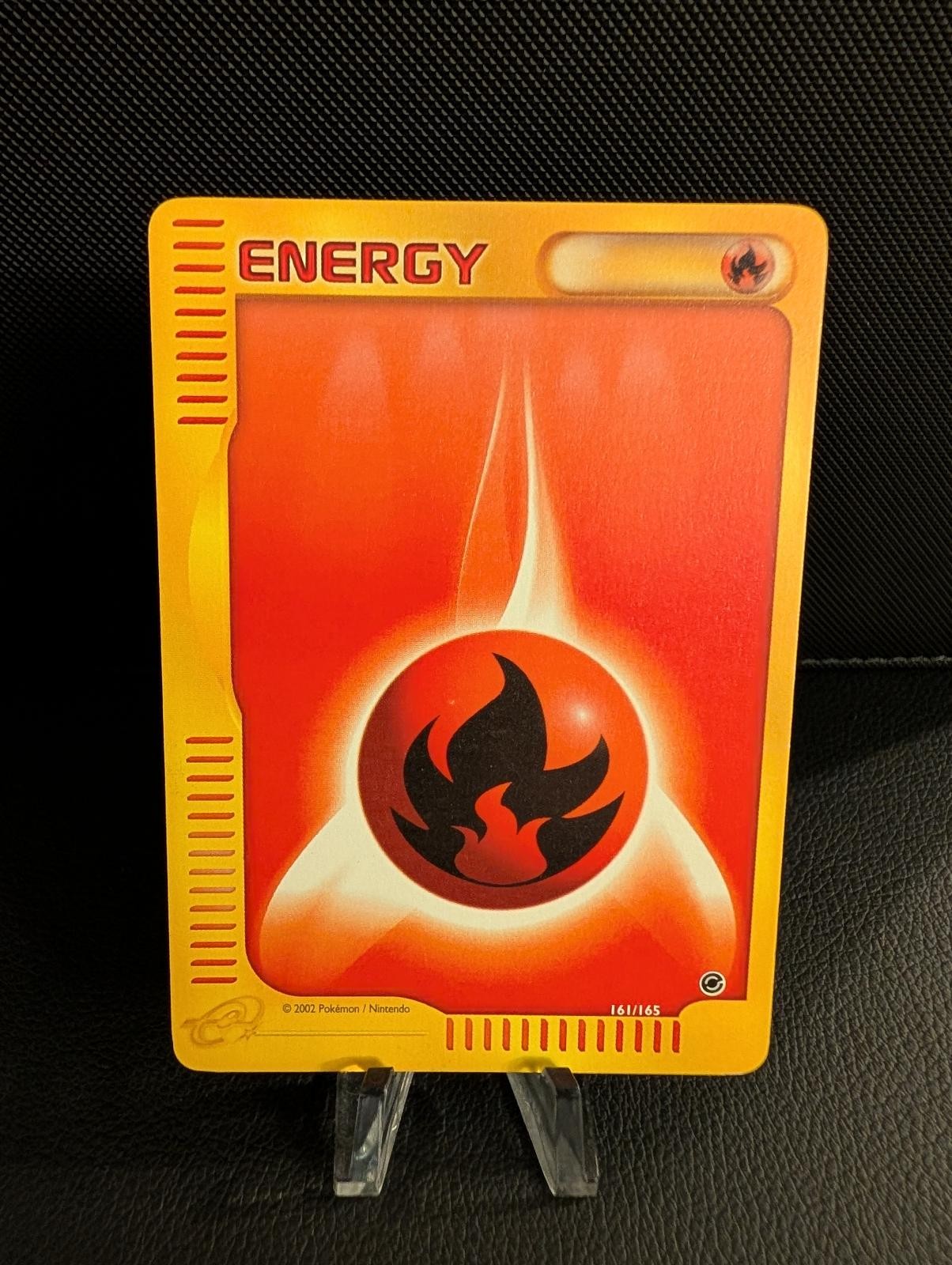 Fire Energy 161/165 Expedition Base Set Pokemon Lightly Played