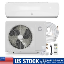 9000 Btu Ductless Mini Split Air Conditioner Heat Pump Ac Unit 19 Seer2 Wkit