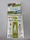 Nintendo Wii Sports (Wii) Complete Disc Case Inserts Manual and Wii Fit Plus