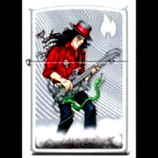 Rock Star Guitar Player Zippo Lighter