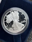 2006-W American Silver Eagle Proof 1 oz .999 Silver $1 OGP Box & Case