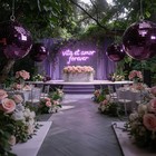 AplusChoice 8PCS Disco Ball 7"/12"/16"/20"/24" 70s 80s Party Wedding Purple — photo 3