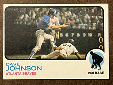 1973 Topps Baseball - #550 Dave Johnson Braves EXMint EXMT (High Series)
